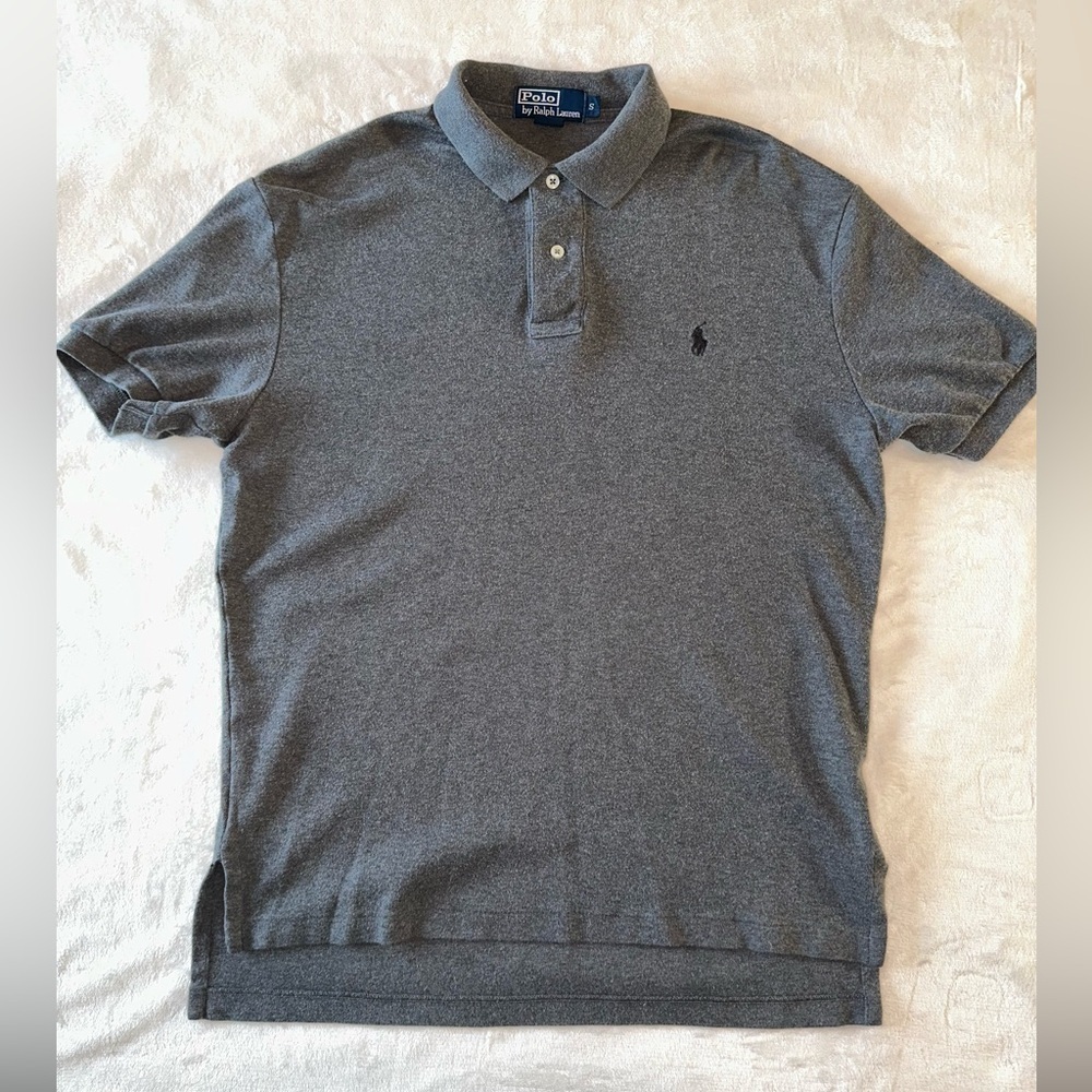 Polo by Ralph Lauren Gray Men's Shirt Size Small - Picture 3 of 7